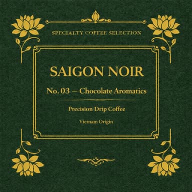 Saigon Noir - Vietnamese Specialty Coffee 越南精品咖啡